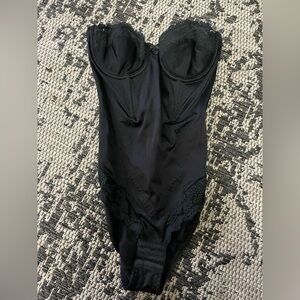 VINTAGE Flexees 5869 Body Shaper Corset All in One Piece 36A Lingerie Bodysuit